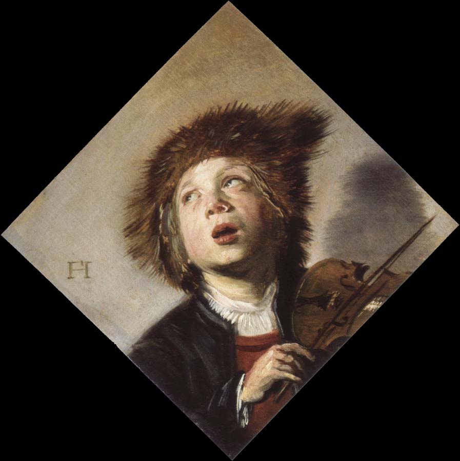 Frans Hals a boy with a violin